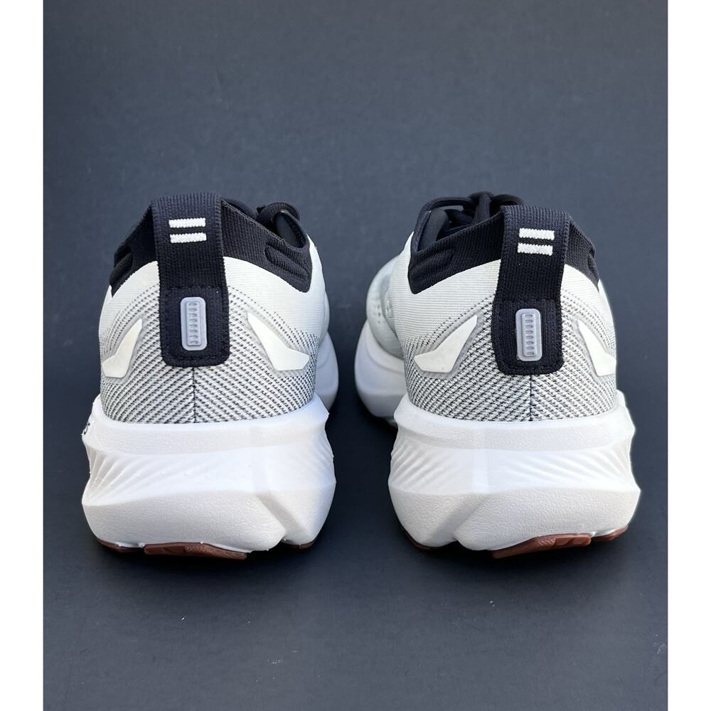 BROOKS Glycerin 23 Running Shoes Wide Width 2E White / Black / Gum Men's Size 9 - Picture 7 of 11